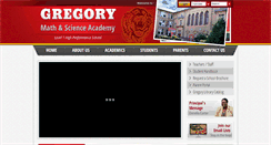Desktop Screenshot of gregoryacademy.org